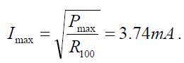 maximum current 